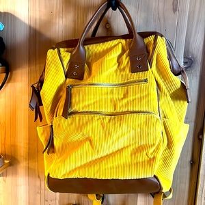 Mustard Yellow Backpack